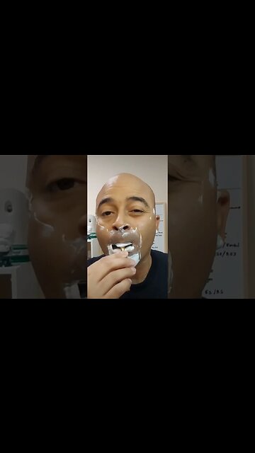 ASMR Shave Stirling Soap Co. Green First Try💈🪒🧼💈#asmr #shavingproducts #shaving #wetshaving #sotd