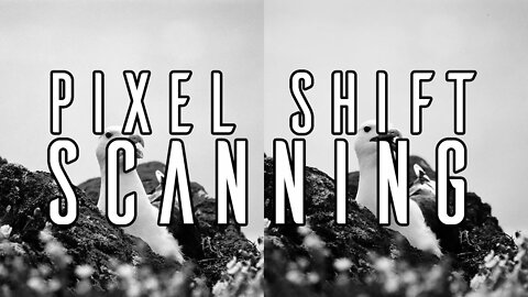 Pixel Shift Scanning w/ Sony A7r4