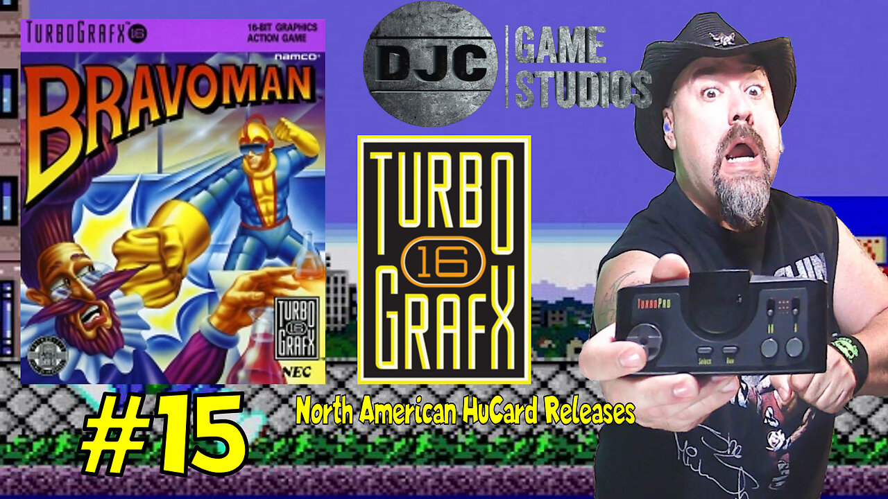 TURBOGRAFX 16 - North American HuCard Releases #15 - "BRAVOMAN"