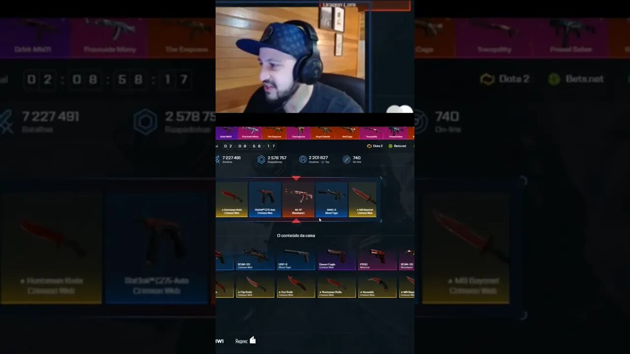 quando DROP é Bom. finalmente sorte #csgo #opencase #skins