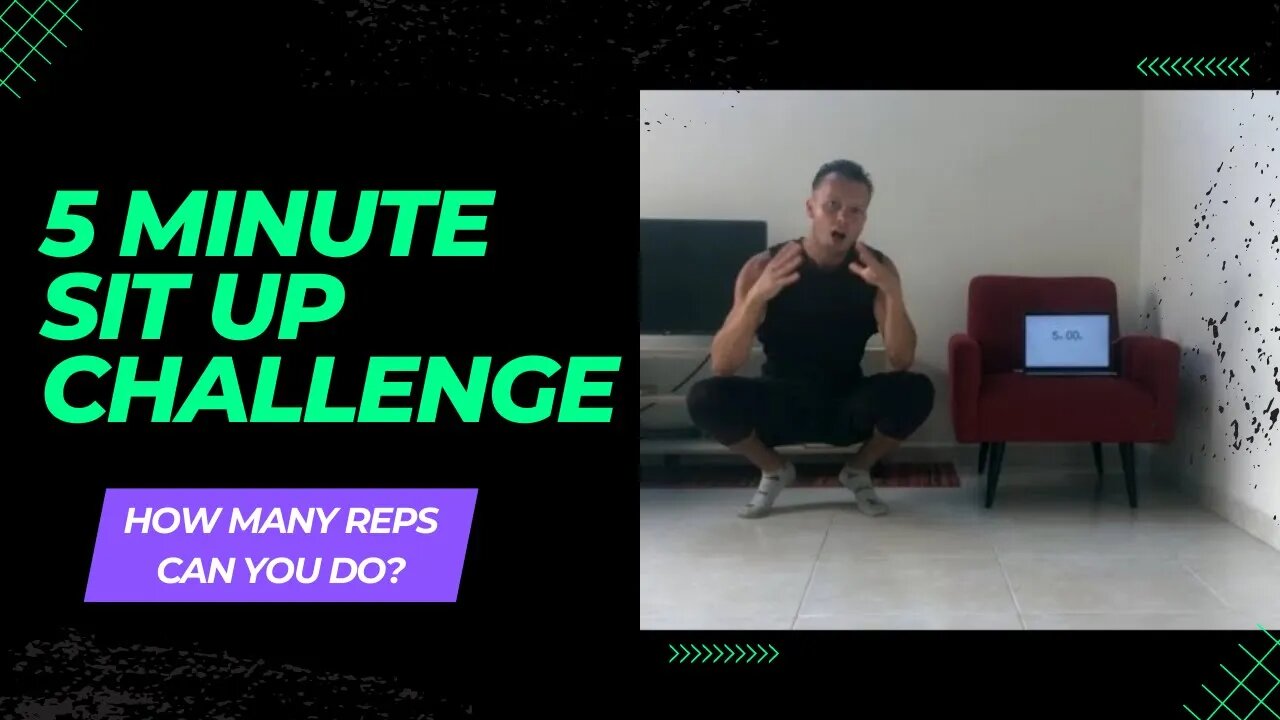 5 Minute Sit Up Challenge (How many sit ups can you do in 5 minutes)