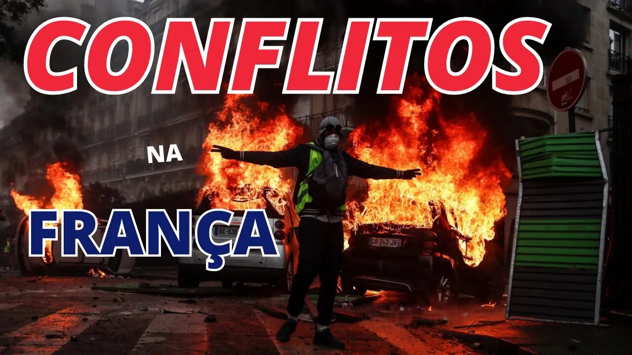 MANIFESTAÇÕES na FRANÇA