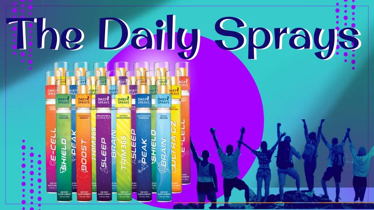 Innovation of Daily Sprays Technology With its Brilliant Micronized System, Like a Liquid Vitamin!