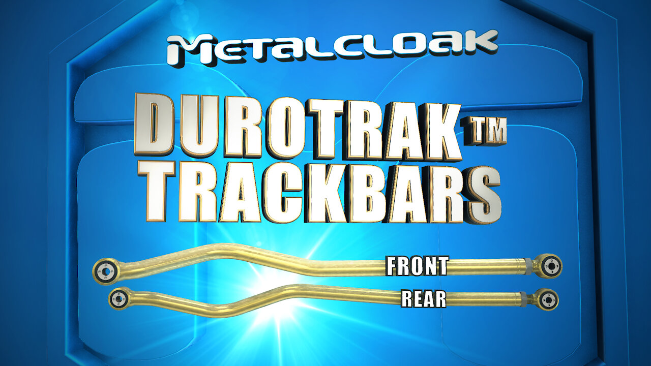 JL Wrangler Durotrak Track Bars