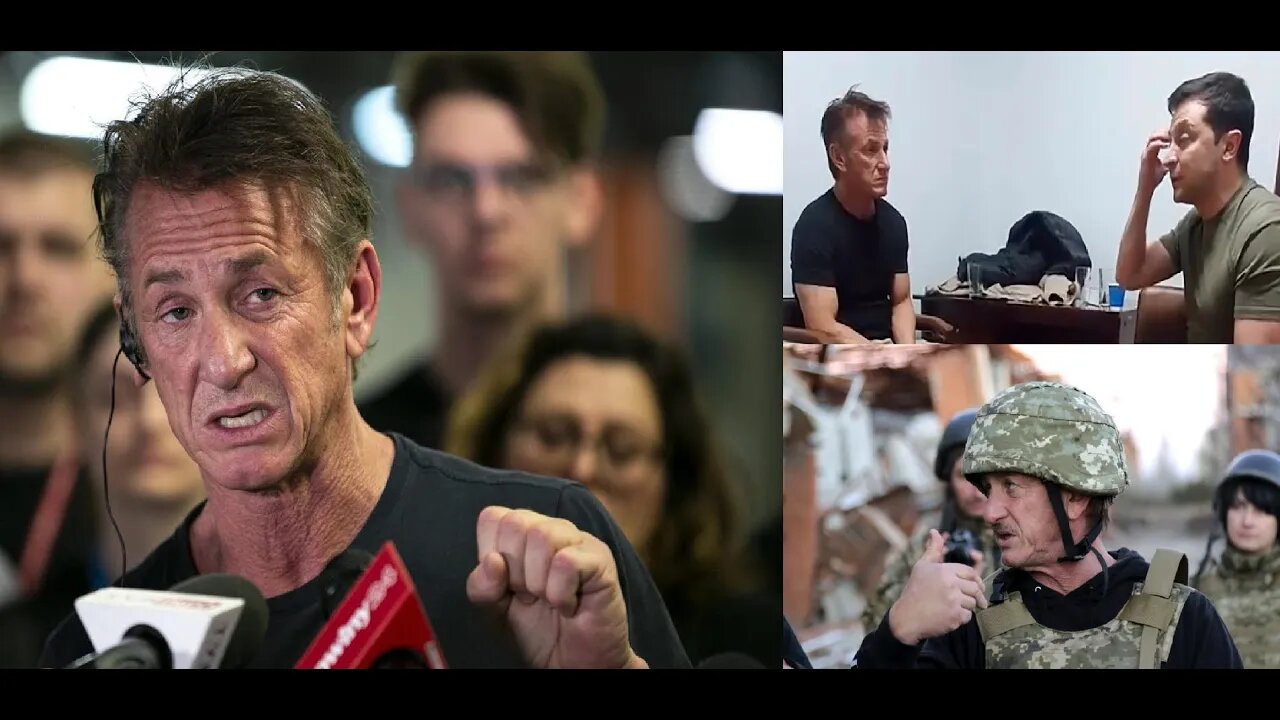 Art Imitating Life ft. SEAN PENN Starring IN War Satire C*A*U*G*H*T - Sean Penn Plays Himself