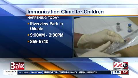 Free child immunizations