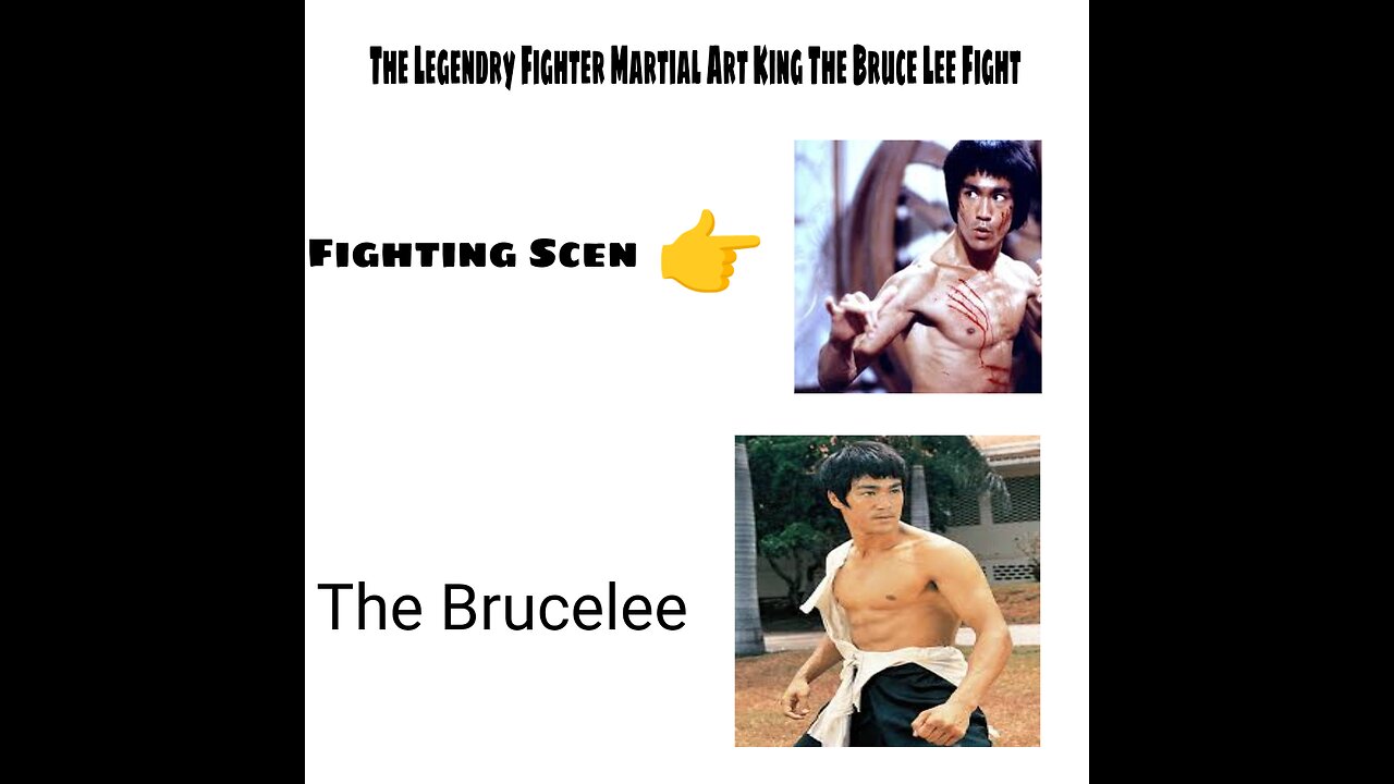 The Bruce Lee Fighting Scen Legendry martial art Bruce Lee #viral #feed #trendingrumble #feedrumble