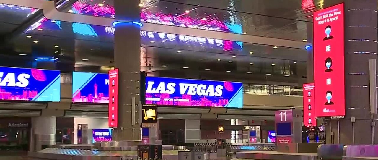 Las Vegas airport lays out new safety protocols