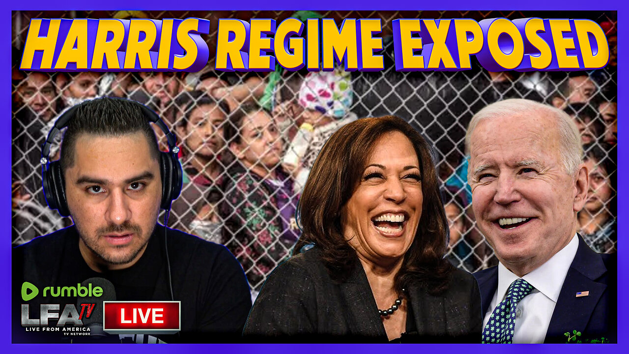 EXPOSED: HARRIS REGIME IS TRAFFICKING CHILDREN | BASED AMERICA 9.12.24 7pm EST