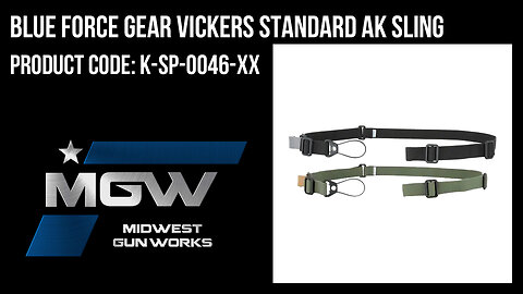 Blue Force Gear Vickers Standard AK Sling - K-SP-0046-XX