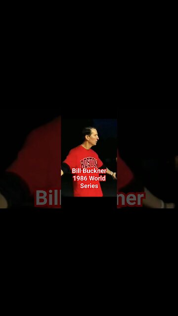 Bill Buckner 1986 World Series #shorts #Baseball