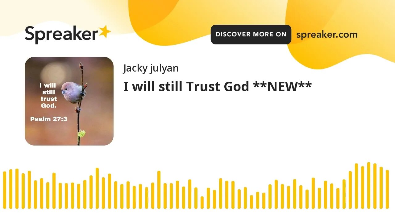 I will still Trust God **NEW**