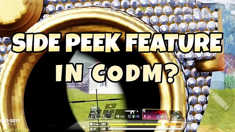 NA-45 Side Peek Feature in Codm?