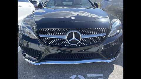 Mercedes C300 paint correction under a minute time lapse