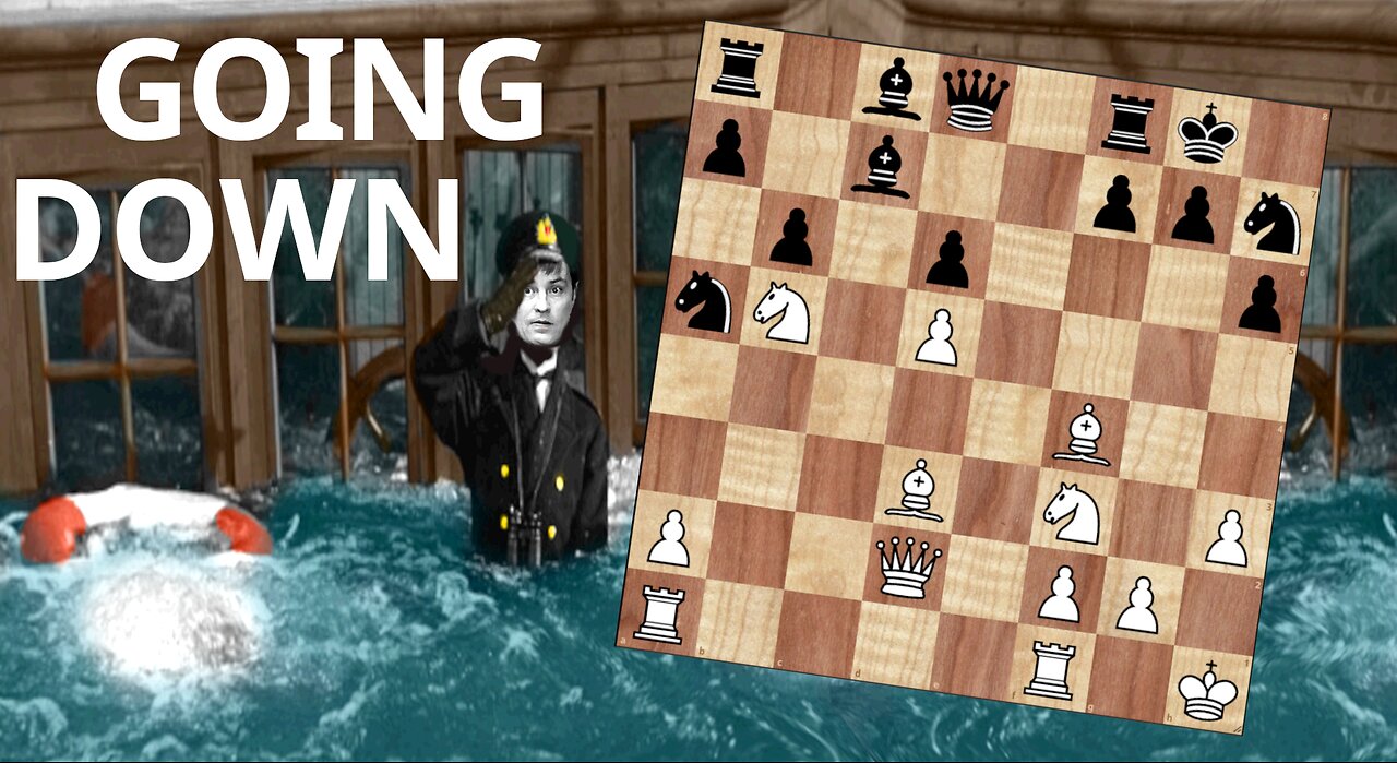 Or is he UNSINKABLE? 1834 World Chess Championship [Match 5, Game 7]