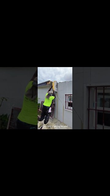 Cutting a house in half..