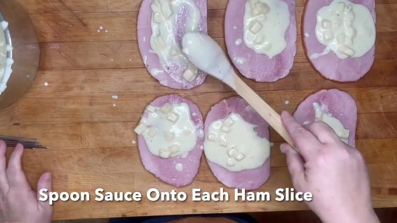 Ham And Swiss Rolls