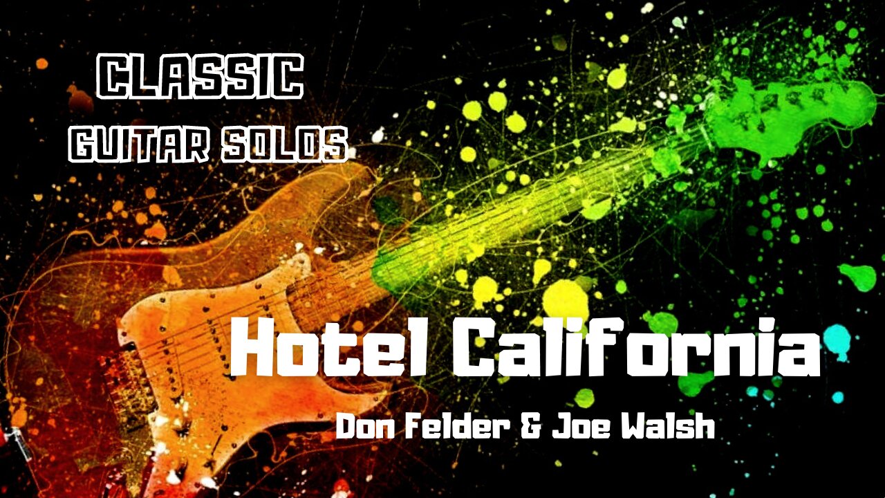 Hotel California-Guitar Solo (Score/Tab/Patch)