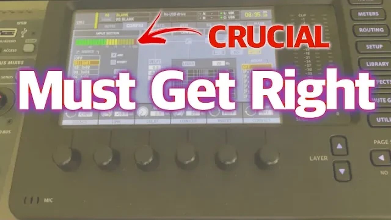 The #1 Thing to GET RIGHT as a Sound Technician