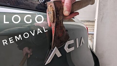 DACIA spring Letters Removal !