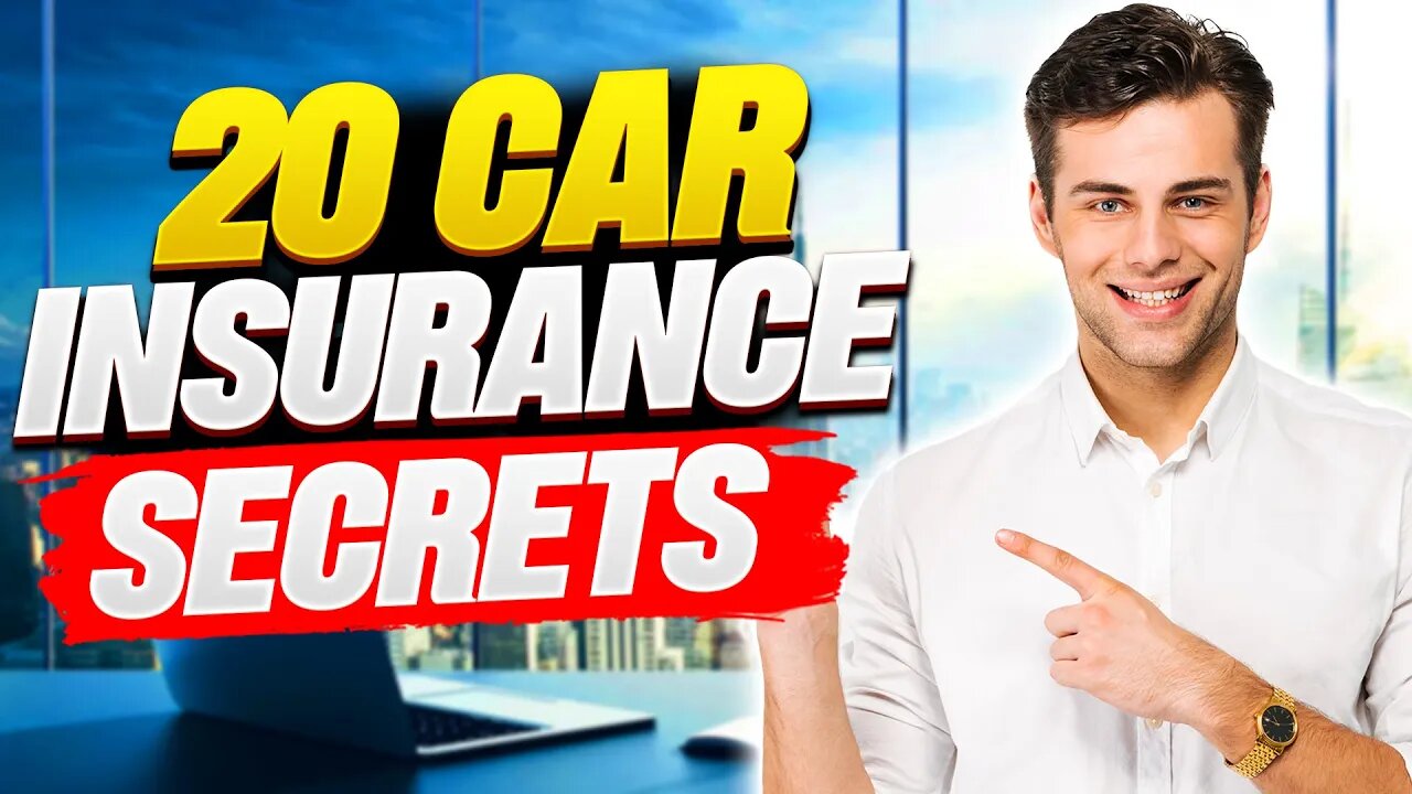 20 Car Insurance Secrets That Could Save You Hundreds of Dollars #carinsurance #bestinsurance