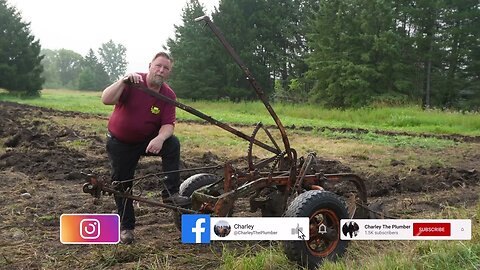 Early 1900s Field Plow / Planting Food Plots / Essential Deer Camp Equipment