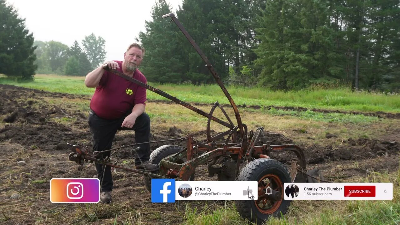 Early 1900s Field Plow / Planting Food Plots / Essential Deer Camp Equipment