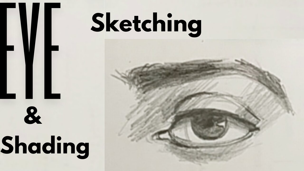 How to draw Eye || Shading ||Eye Tutorial step by step for beginners