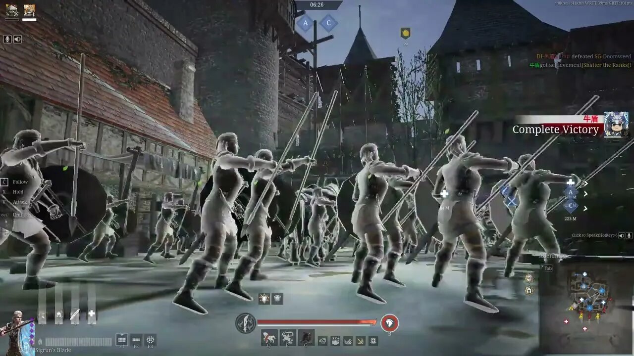 Conqueror's Blade 4th Victory in siege Nov 23