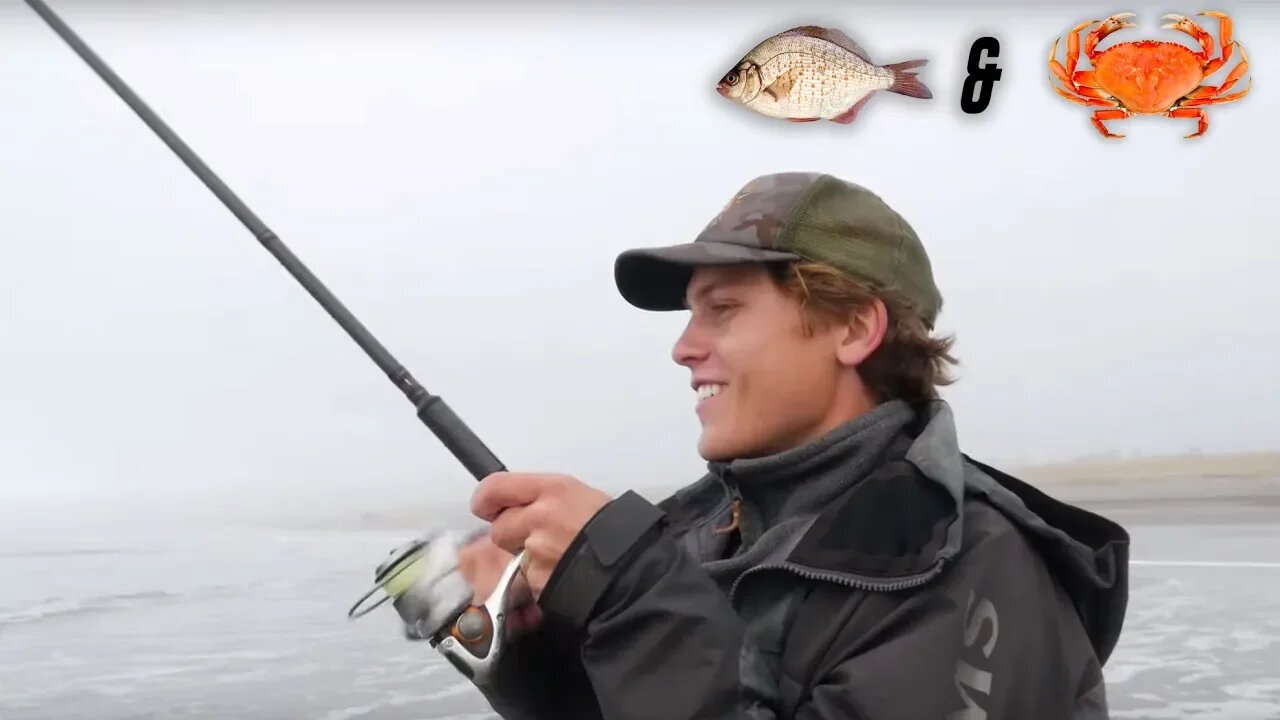 Surf Perch Fishing & Crabbing On The Washington Coast. Ft. @mav