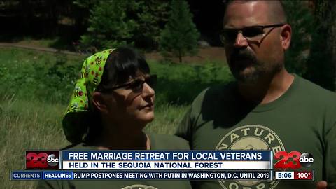 Free marriage retreat for veterans