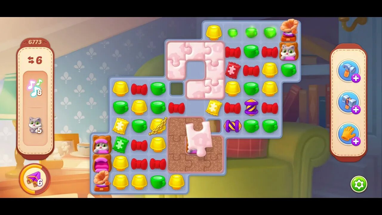 Playrix Homescapes Gameplay Walkthrough Level 6773