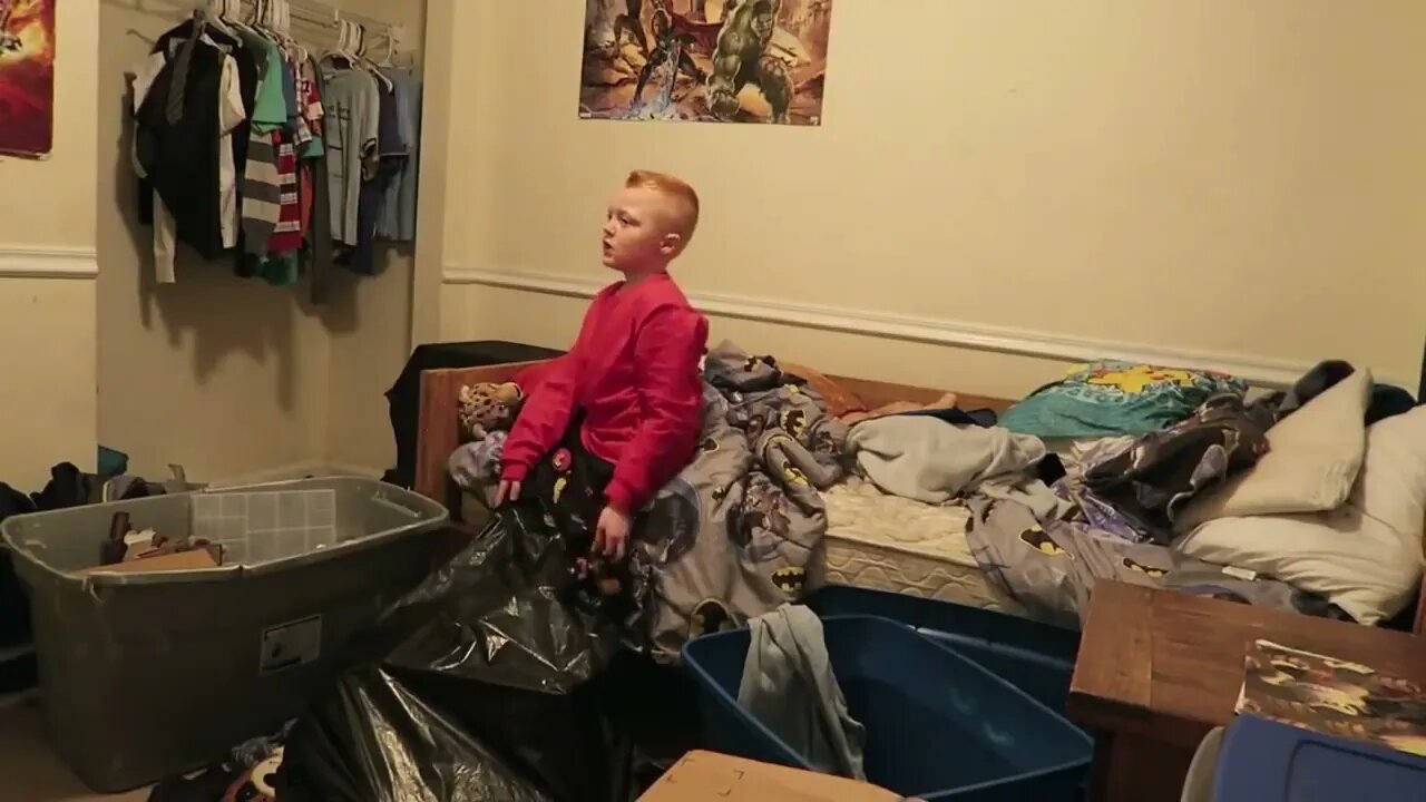 DaddyoFive Reupload - Dad throws Cody's toys AWAY!