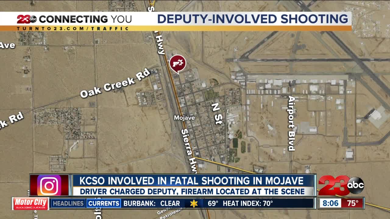 Officer-involved shooting in Mojave, one dead