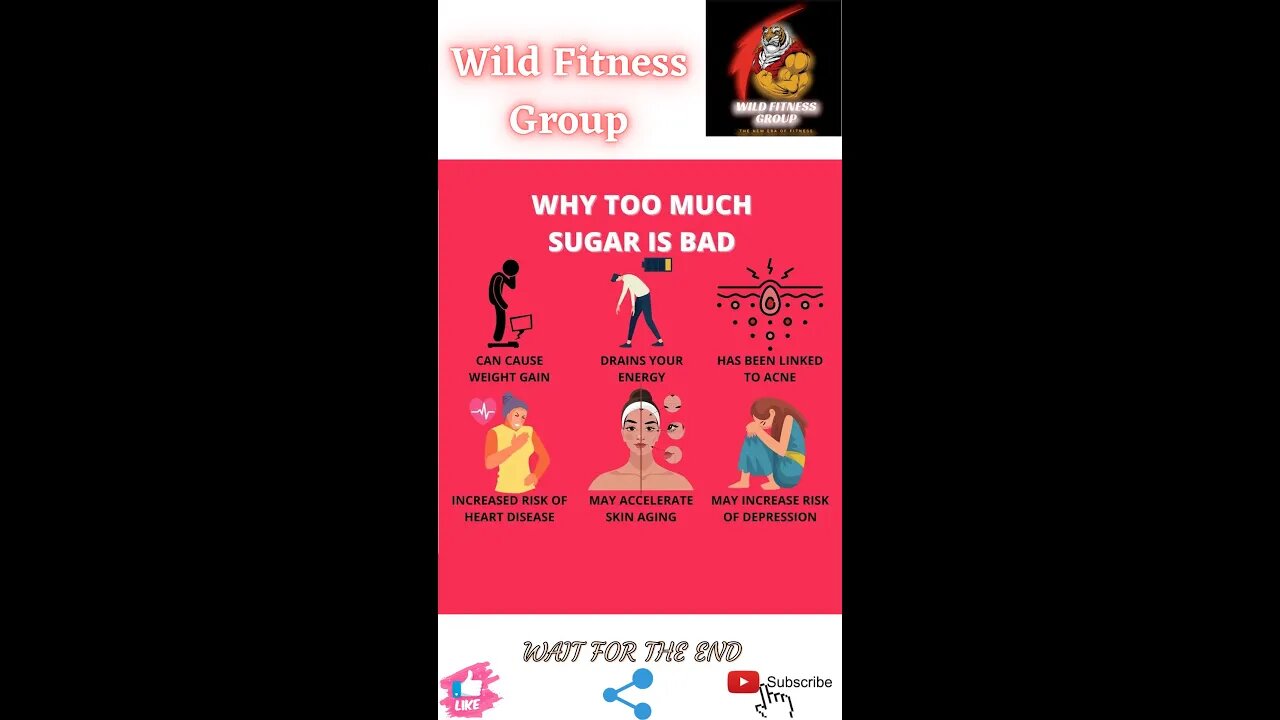 🔥Why too much sugar is bad🔥#shorts🔥#viralshorts🔥#fitnessshorts🔥#wildfitnessgroup🔥