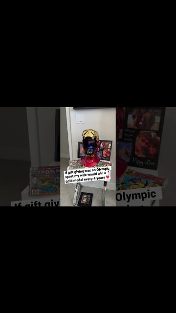 When your wife’s a gift giving legend…