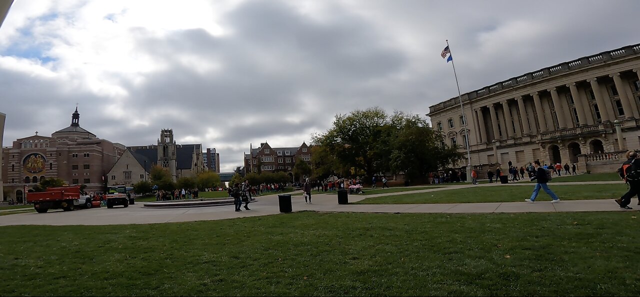 University of Wisconsin, Madison: A Quiet Day of Uninterrupted Preaching w/ Only A Couple of Occasional Mockers