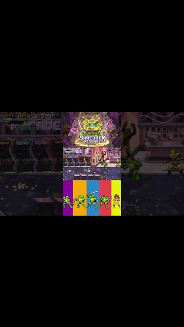 TARTARUGAS NINJAS SHORTS #35 - FASE 6