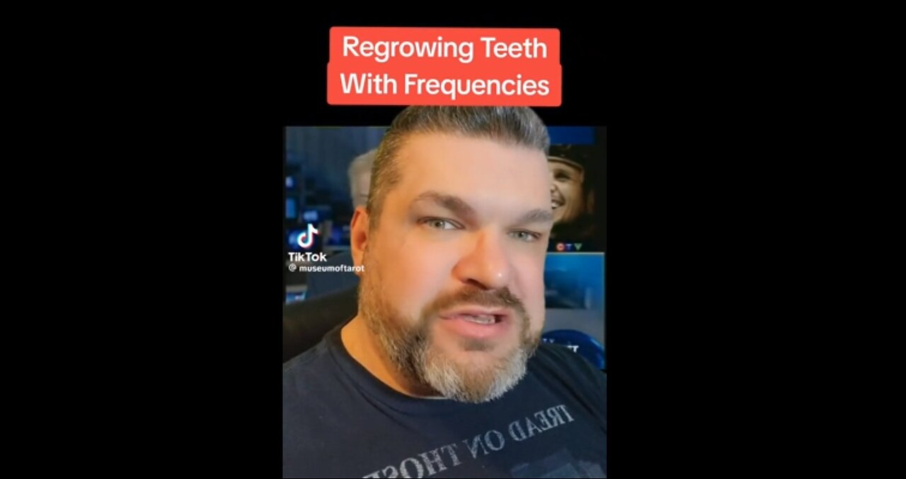 Using ultrasound frequencies to REGROW TEETH