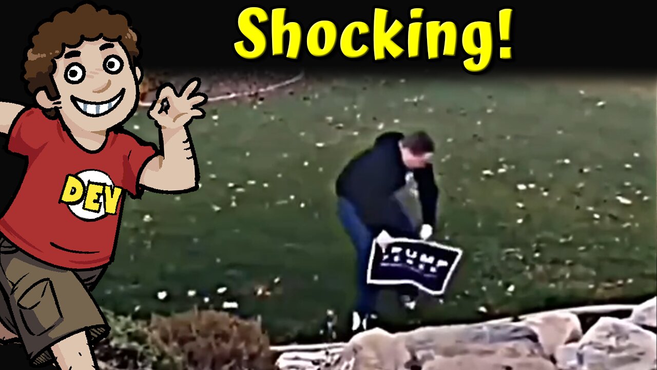 Booby Trapping Election Signs!!