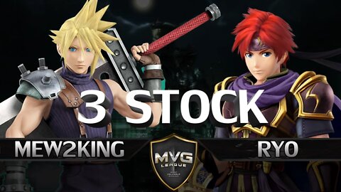 Mew2King 3 STOCKS Ryo - Cloud vs. Roy