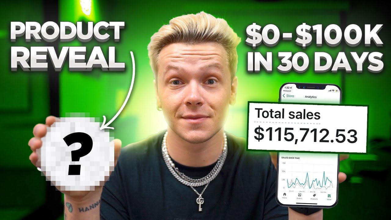 $0-$100,000 In 30 Days Dropshipping With NO MONEY