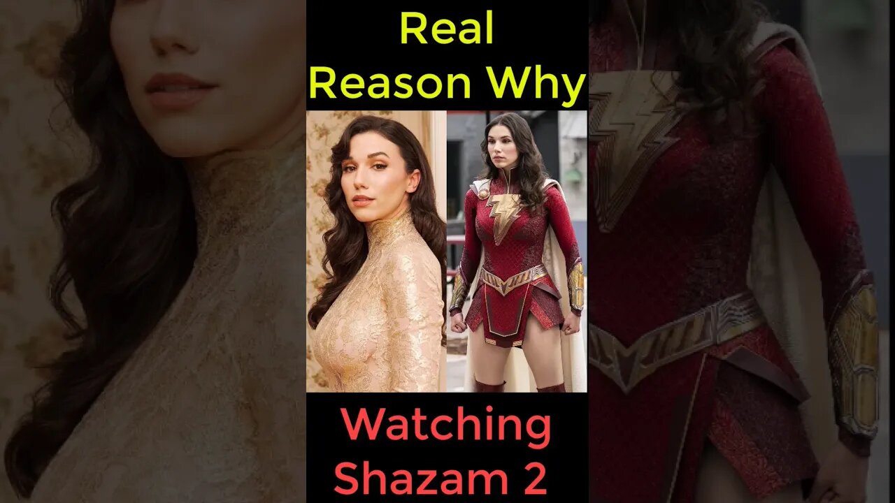 Real Reason Why Watching Shazam 2 #shots