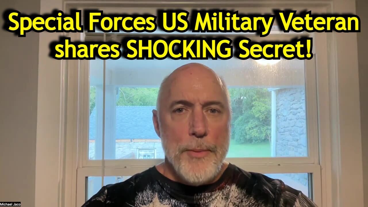 Michael Jaco > Special Forces US Military Veteran shares SHOCKING Secret!