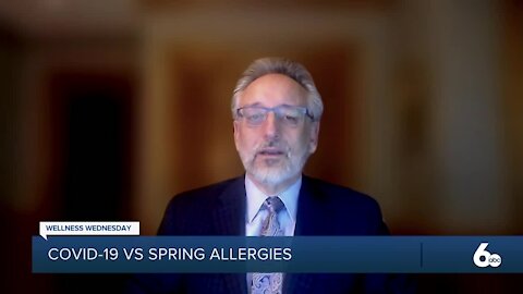 Wellness Wednesday: COVID-19 versus spring allergies