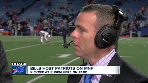 Joe B. talks to Brandon Beane ahead of Monday night game vs. Pats