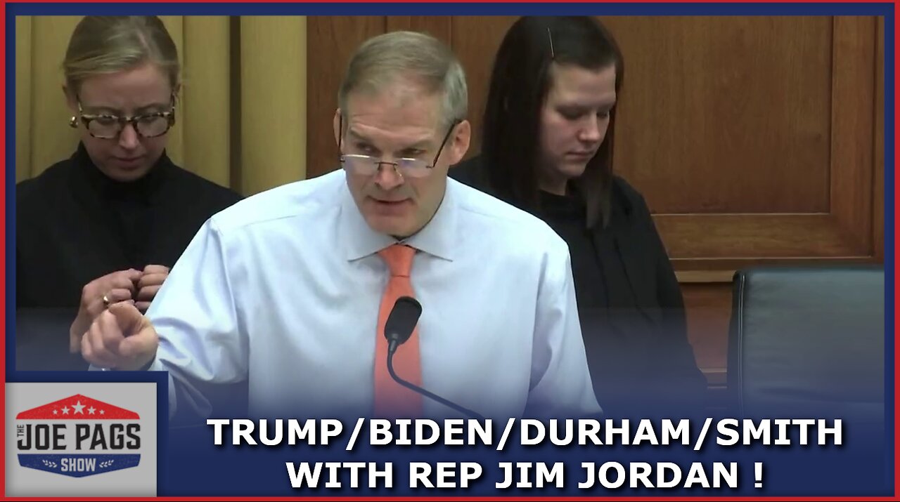 Rep Jim Jordan is ON A MISSION!