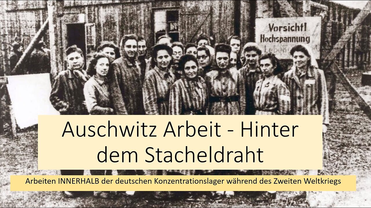 Auschwitz Arbeit -- Hinter dem Stacheldraht