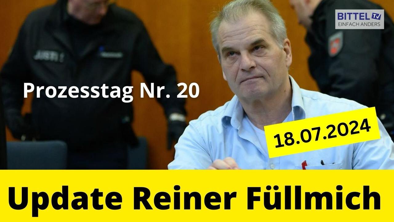 Reiner Fuellmich - Update - Prozesstag Nr. 20 - Teil 1 - 19.07.2024