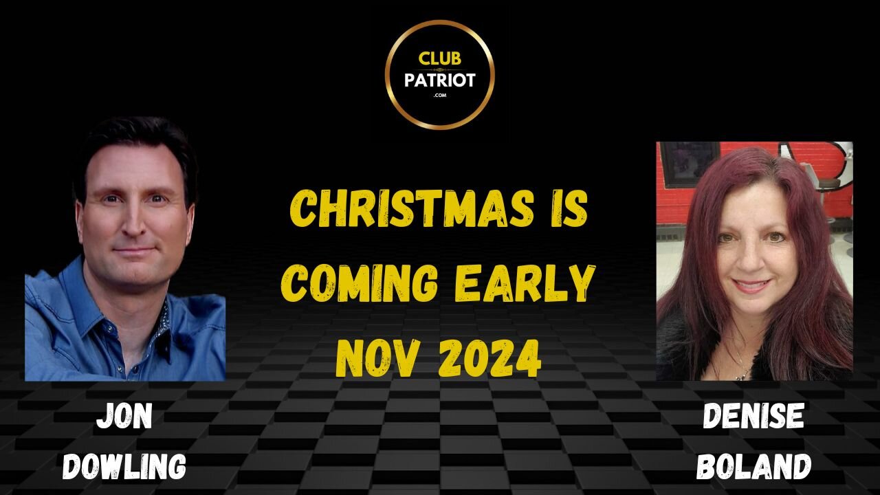 Jon Dowling & Denise Boland Christmas Is Coming Early In 2024